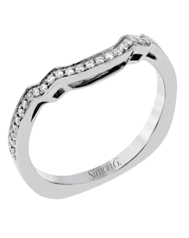 Engagement Ring in 18k Gold with Diamonds