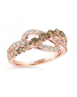 14K R/G RING 1.24 DIA