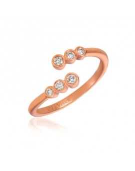 14K R/G RING 0.18 DIA