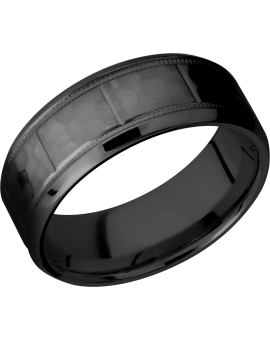 Zirconium 8mm band