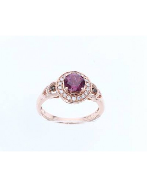 14K R/G RING 0.16 DIA 0.90 RH |H|