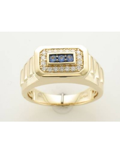 14K Y/G RING 0.26 DIA 0.13 SA |EH|