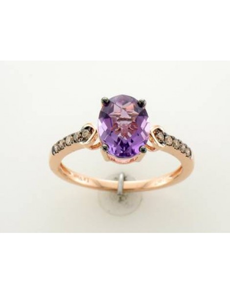 14K R/G RING 0.15 DIA 1.75 AM |H|