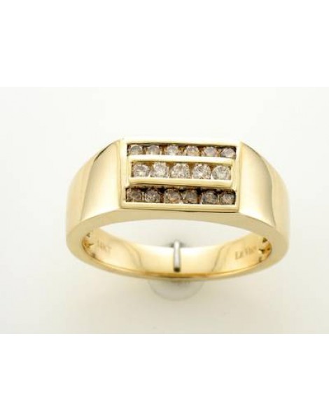 14K Y/G RING 0.47 DIA