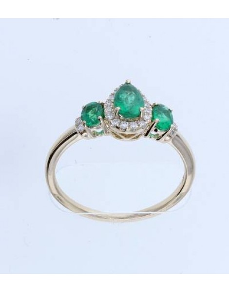 14K W/G RING 0.11 DIA 0.65 EM |O|