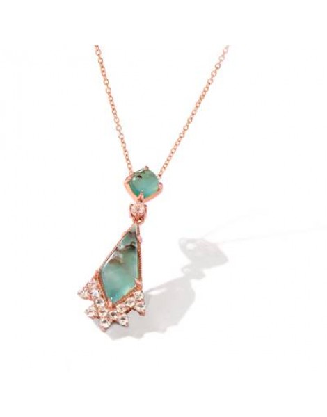 14K R/G PEND 2.81 AC, WT |E,E|