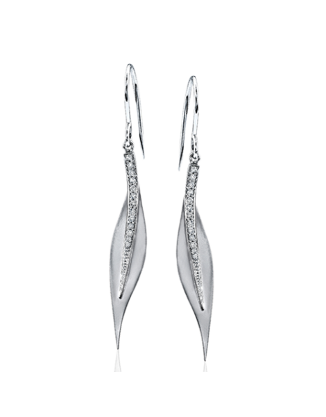 Earring in 18k Gold with Diamonds