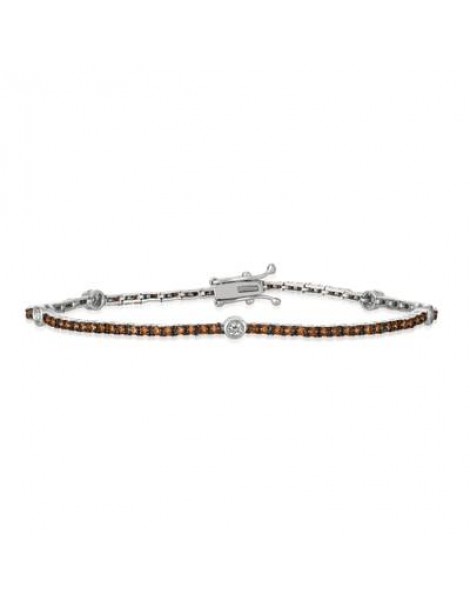 14K W/G BRAC 1.24 DIA