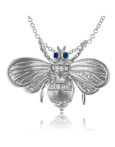 Pendant in 18k Gold with Diamonds