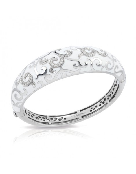 Royale White Bangle