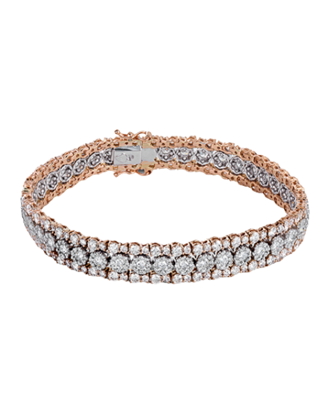 Bracelet in 18k Gold with Diamonds