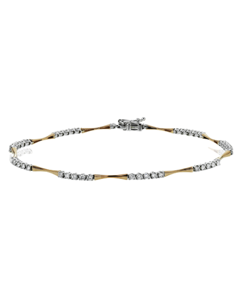 Bracelet in 18k Gold with Diamonds
