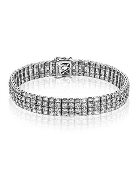 Bracelet in 18k Gold with Diamonds