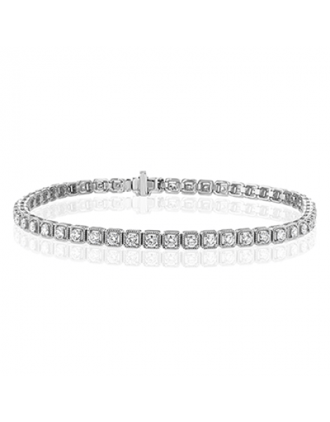 Bracelet in 18k Gold with Diamonds