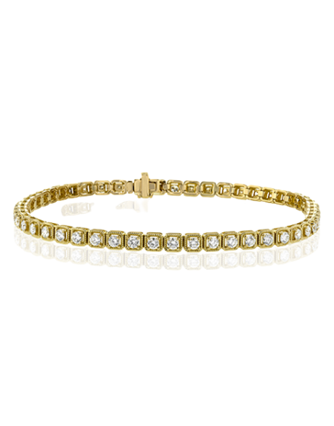 Bracelet in 18k Gold with Diamonds