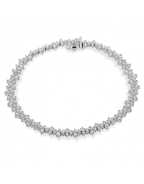 Bracelet in 18k Gold with Diamonds