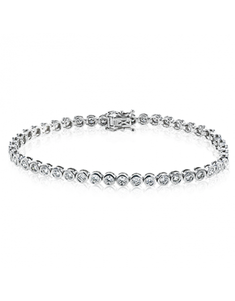 Bracelet in 18k Gold with Diamonds