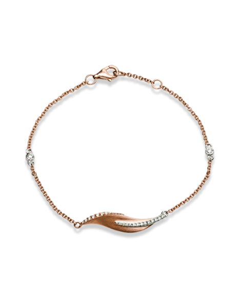 Bracelet in 18k Gold with Diamonds