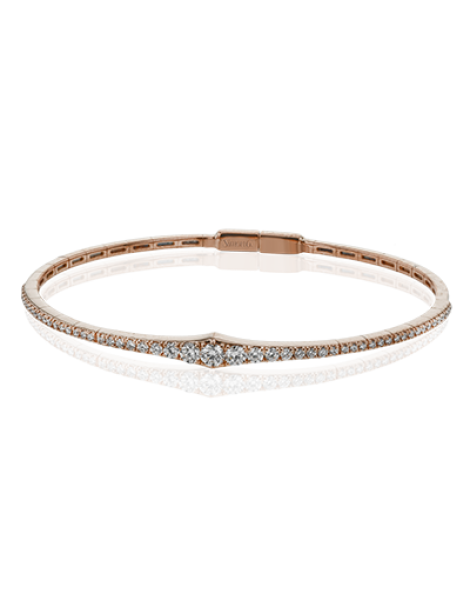 Bangle in 18k Gold with Diamonds