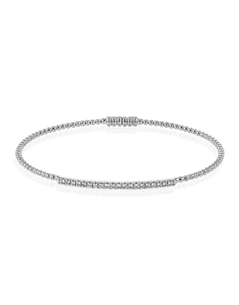 Bangle in 18k Gold with Diamonds