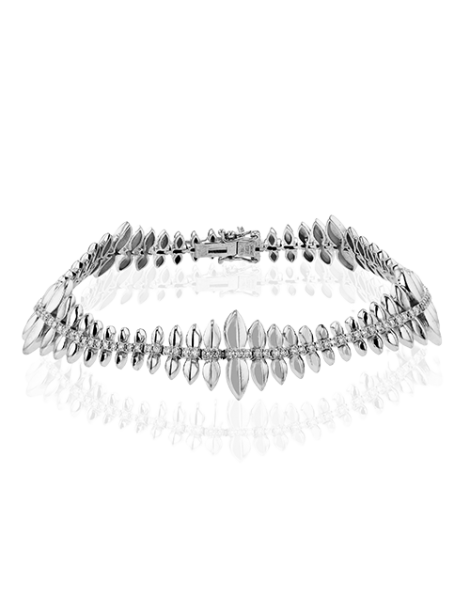 Bracelet in 18k Gold with Diamonds