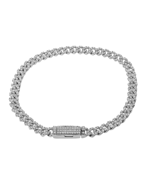 Bracelet in 14k Gold with Diamonds