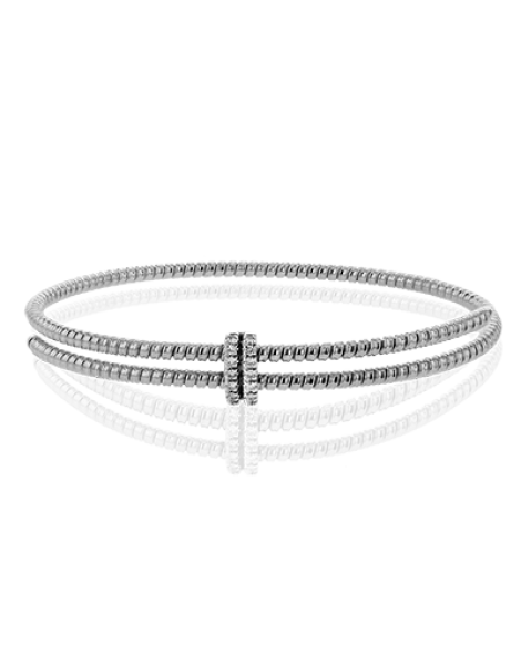 Bangle in 18k Gold with Diamonds
