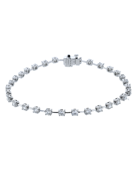 Bracelet in 18k Gold with Diamonds