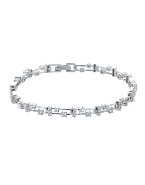 Bracelet in 18k Gold with Diamonds