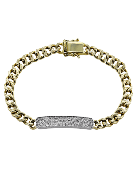 Bracelet in 18k Gold with Diamonds