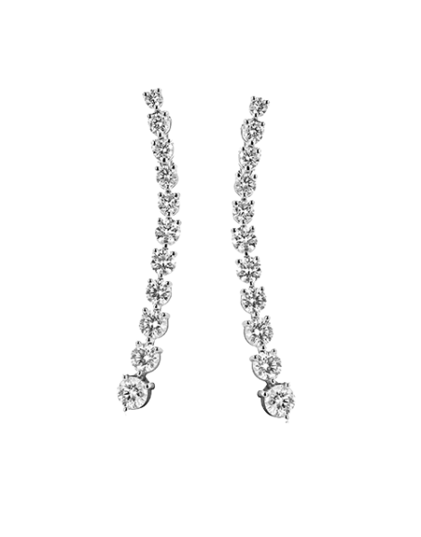 Earring in 18k Gold with Diamonds