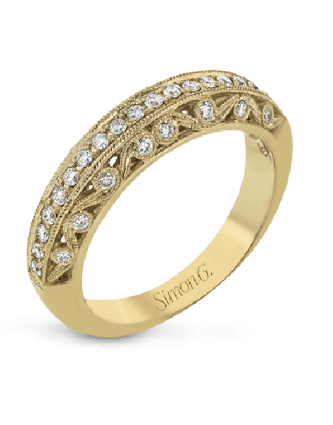 Anniversary Ring in 18k Gold with Diamonds