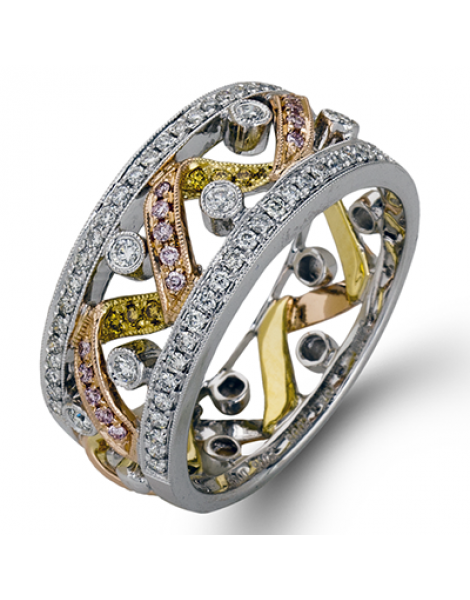 Right Hand Ring in 18k Gold with Diamonds