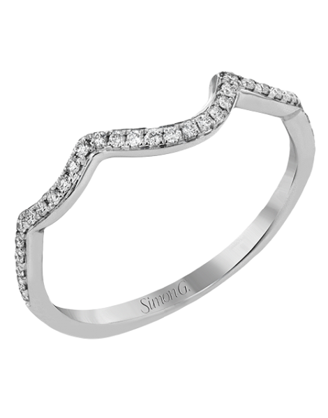 Engagement Ring in 18k Gold with Diamonds