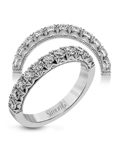 Anniversary Ring in 18k Gold with Diamonds