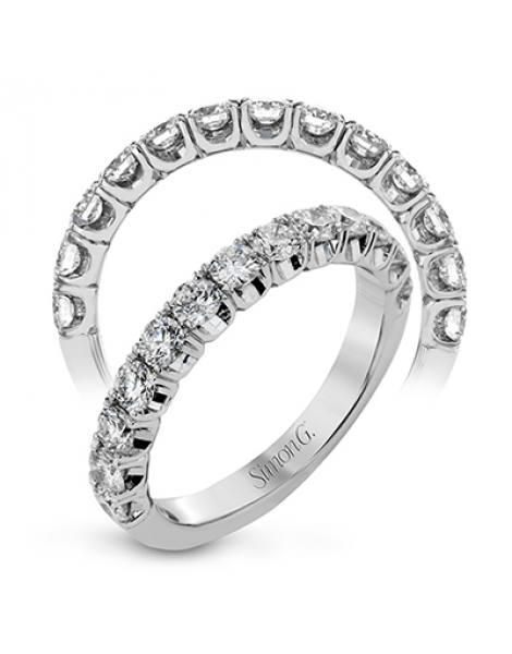 Anniversary Ring in 18k Gold with Diamonds