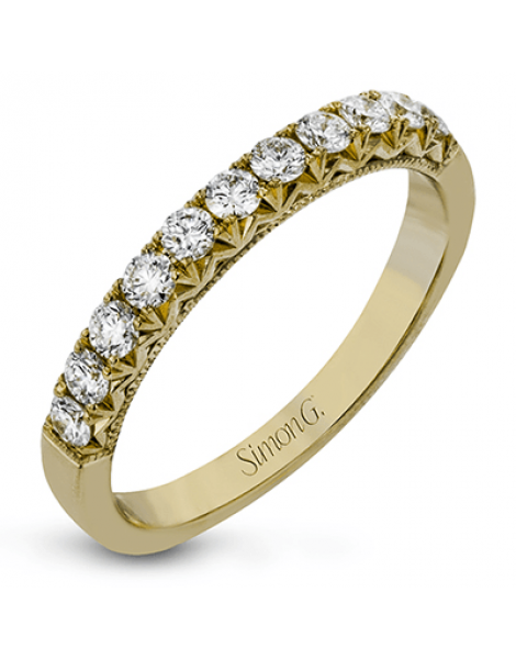 Anniversary Ring in 18k Gold with Diamonds
