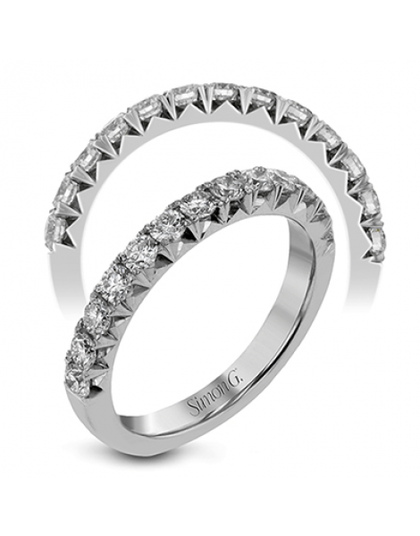 Anniversary Ring in 18k Gold with Diamonds