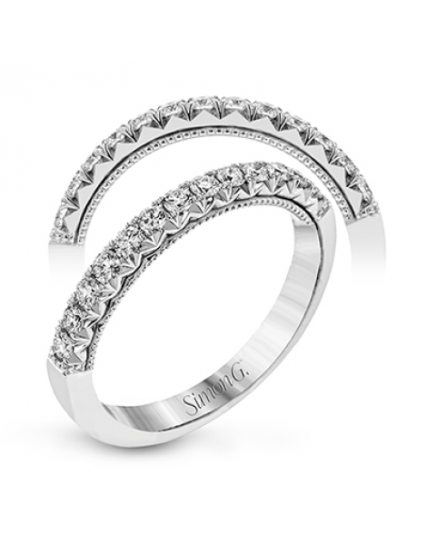 Anniversary Ring in 18k Gold with Diamonds