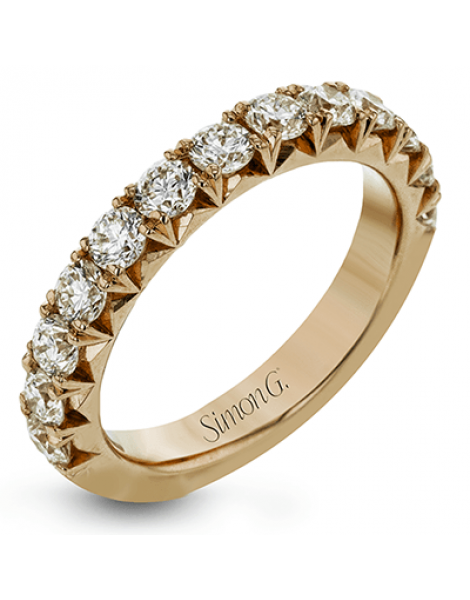 Anniversary Ring in 18k Gold with Diamonds