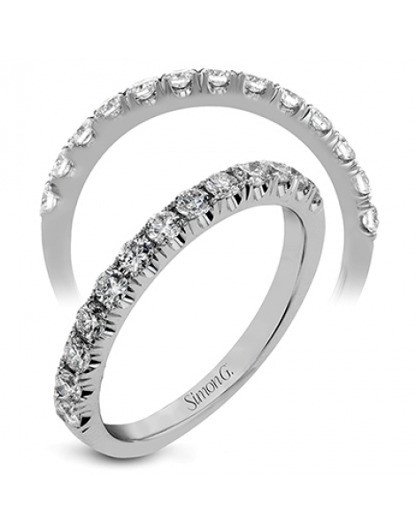 Anniversary Ring in 18k Gold with Diamonds