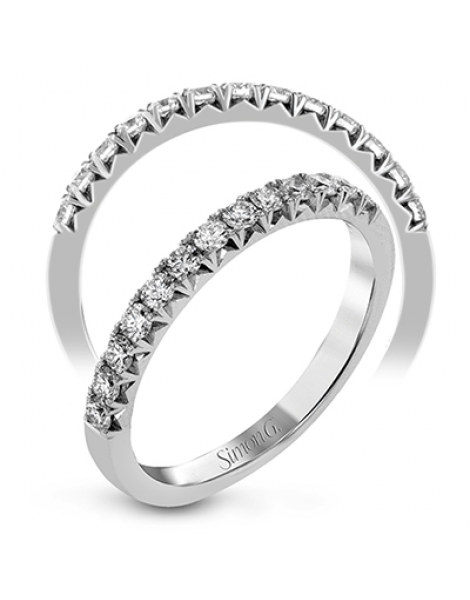 Anniversary Ring in 18k Gold with Diamonds