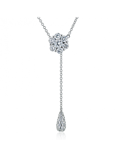 Pendant in 18k Gold with Diamonds