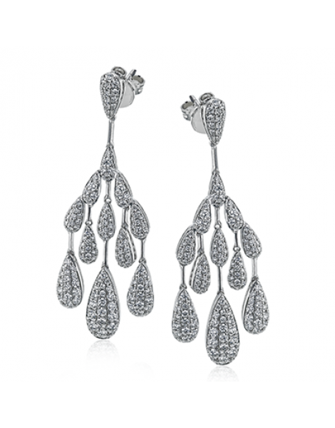 Earring in 18k Gold with Diamonds