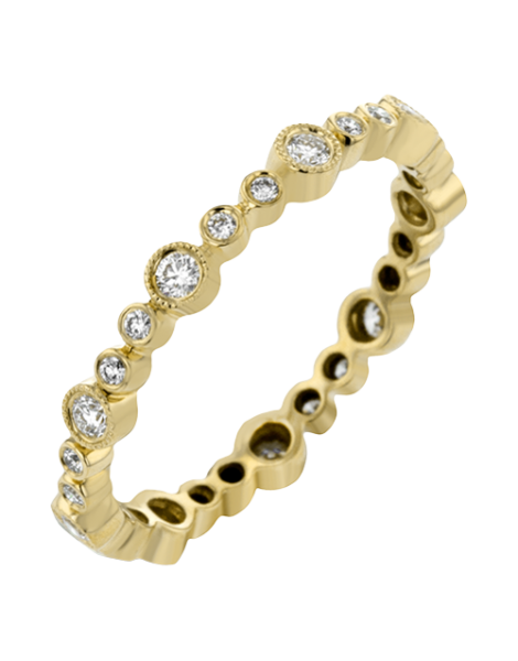 Right Hand Ring in 18k Gold with Diamonds