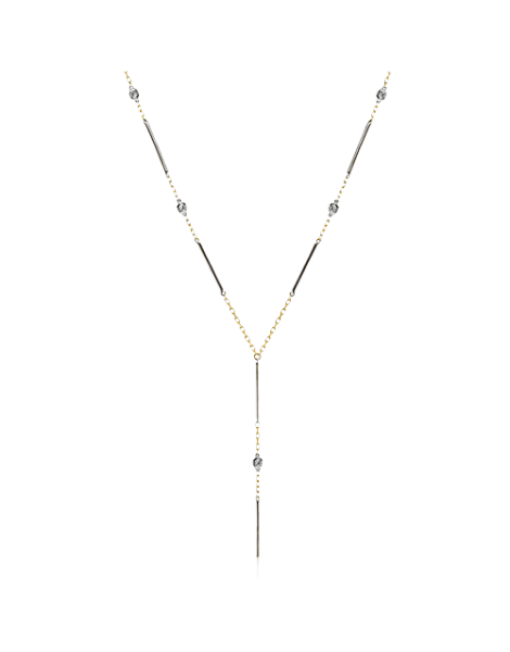 Necklace in 18k Gold with Diamonds