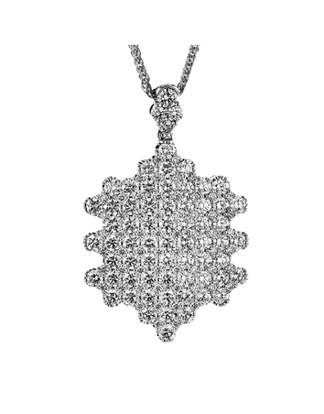 Pendant in 18k Gold with Diamonds