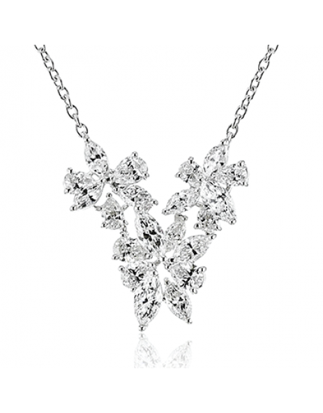 Pendant in 18k Gold with Diamonds