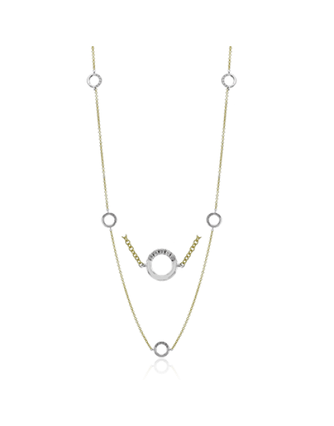 Necklace in 18k Gold with Diamonds