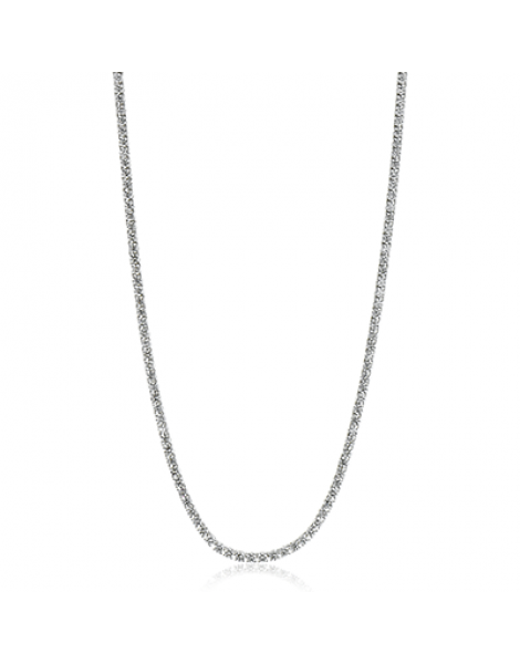 Necklace in 14k Gold with Diamonds